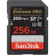 SanDisk 256GB/200mbs Extreme PRO UHS-I SDXC Memory Card