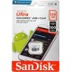 Sandisk 128GB Ultra Micro SDXC Memory Card, C10 UHS-I W/out Adapter | SDSQUNR-128G-GN6MN