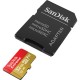 بطاقة ذاكرة SanDisk Extreme UHS-I microSDHC بسعة 32 جيجابايت/100 ميجابايت في الثانية مع محول SD بطاقة ذاكرة SanDisk Extreme UHS-I microSDHC بسعة 32 جيجابايت/100 ميجابايت في الثانية مع محول SD