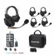 Saramonic WiTalk9-WT4S 4-Person Full-Duplex Wireless Intercom System with Single-Ear Headsets (1.9 GHz)