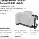 SMALLRIG L-Shape Mount Plate for Canon EOS R5 Mark II 4983
