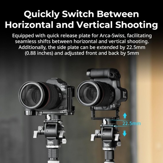 SMALLRIG L-Shape Mount Plate for Canon EOS R5 Mark II 4983