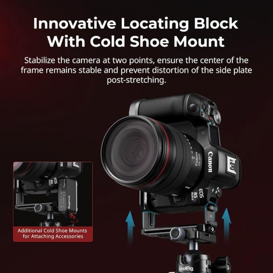 SMALLRIG L-Shape Mount Plate for Canon EOS R5 Mark II 4983