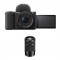 Sony ZV-E10 II Mirrorless Camera with 16-50mm and 55-210mm Lenses Kit (Black)
