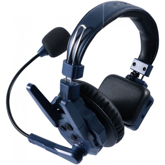 Synco Xtalk Master Full-Duplex MasterFree Intercom System with 8 Single-Ear Headsets