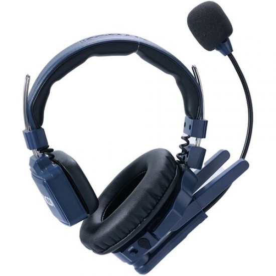 Synco Xtalk Master Full-Duplex MasterFree Intercom System with 8 Single-Ear Headsets