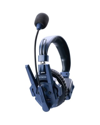 SYNCO Xtalk Master-XM1 Wireless Two-Way Communication Headsets, Master-Free Connection, App Control, Team Expansion, Smart Group Management, 45ms Low Latency