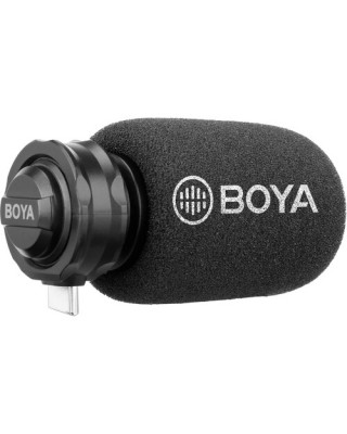 BOYA BY-DM100 Plug-On Stereo Microphone for USB Type-C Android Devices