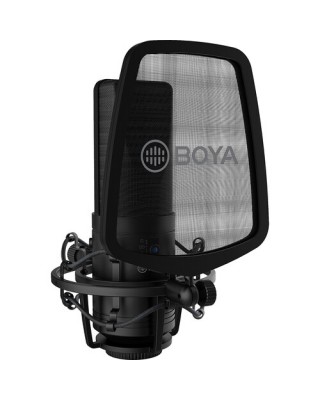 BOYA BY-M1000 Large-Diaphram Multi-Pattern Condenser Studio Microphone