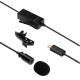 BOYA BY-GM10 Pro Audio Lavalier Microphone for GoPro HERO 4, 3+, and 3 Camera