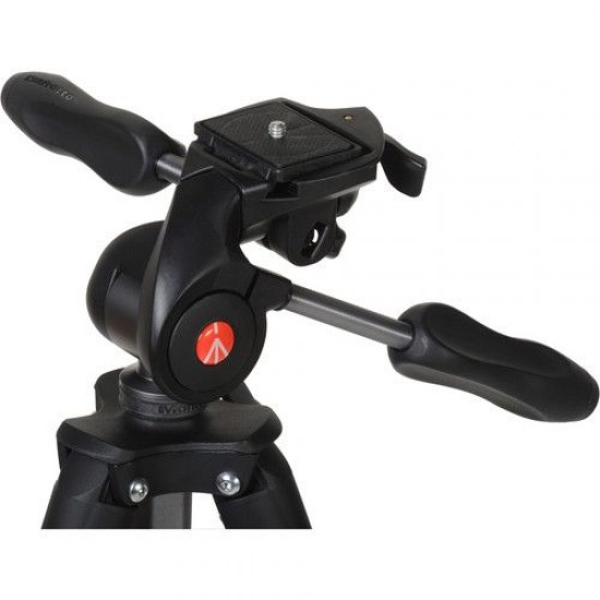 Manfrotto Compact Advanced Aluminum Tripod MKCOMPACTADV-BK (Black)
