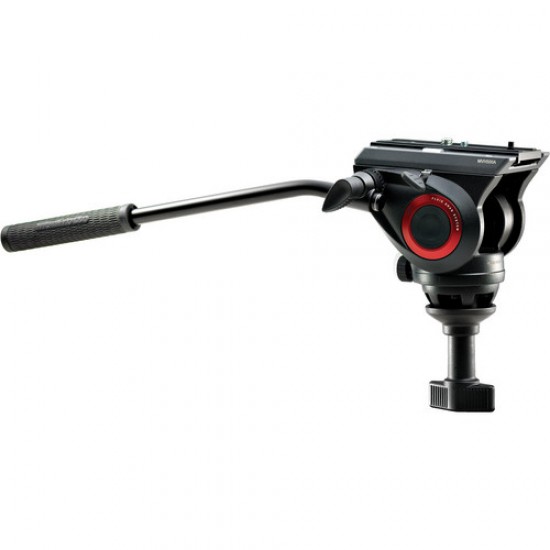 Manfrotto MVH500A Fluid Drag Video Head with MVT502AM Tripod and Carry Bag