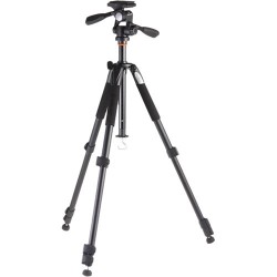 Vanguard Alta+ 264AP Aluminum-Alloy Tripod Kit with PH-32 3-Way, Pan-and-Tilt Head