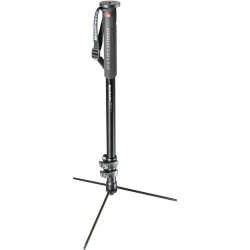 Manfrotto MMXPROA3B Prime Base Aluminium XPRO Monopod with 3 Section