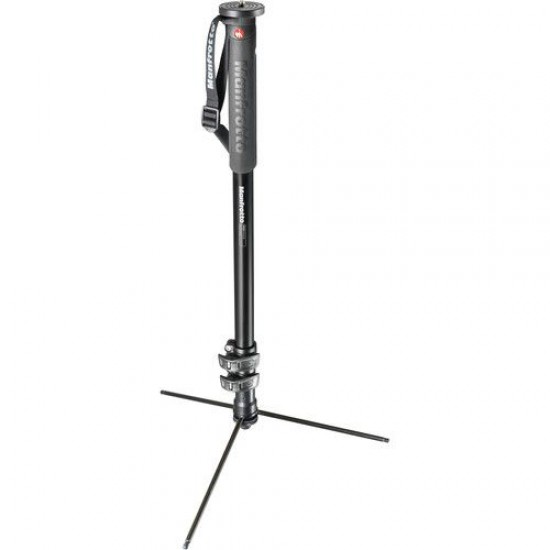 Manfrotto MMXPROA3B Prime Base Aluminium XPRO Monopod with 3 Section Manfrotto MMXPROA3B Prime Base Aluminium XPRO Monopod with 3 Section