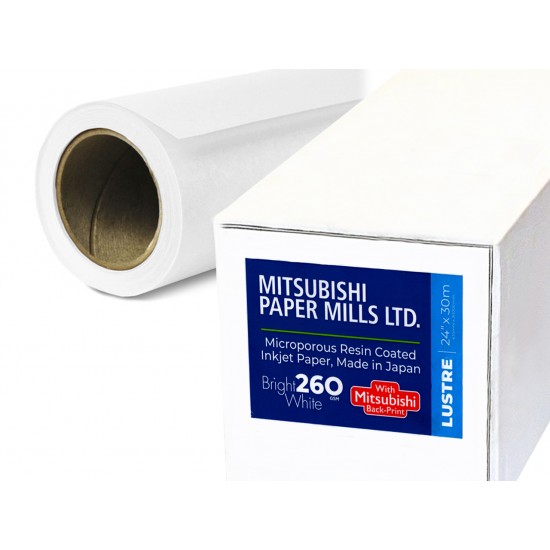 Mitsubishi Microporous Paper 260GSM LUSTER "24X30m"