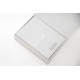 A4 +A6 COVER + USB Flushbox Double Layer with Handle WHITE PC0022H
