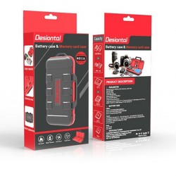 Desiontal Battery Case&Memory Card Case