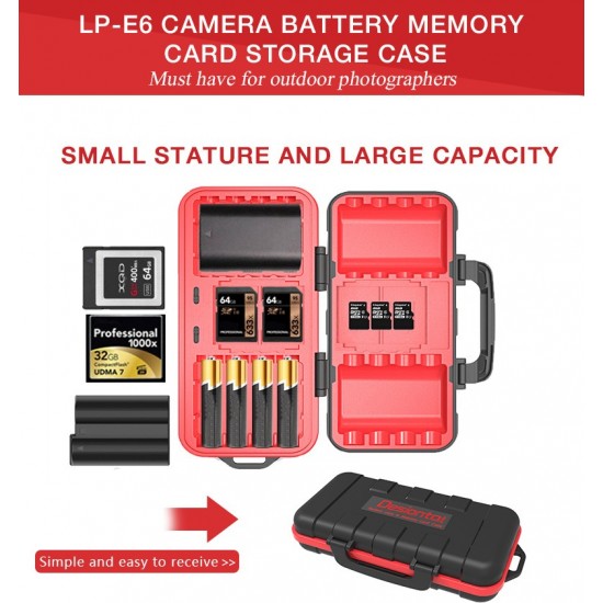 Desiontal Battery Case&Memory Card Case