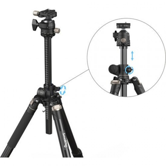  smallrig lateral center column tripod ct200 4288