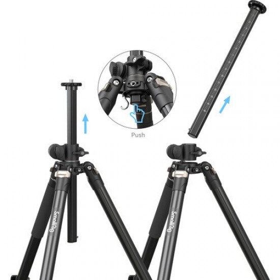  smallrig lateral center column tripod ct200 4288