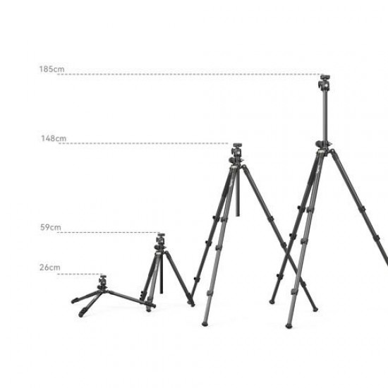  smallrig lateral center column tripod ct200 4288