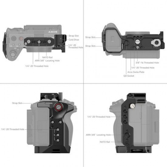 SmallRig Cage for Sony FX30/FX3 (4183)