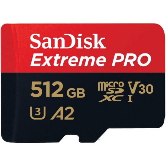 SanDisk 512GB Extreme Pro Micro SDXC Memory Card