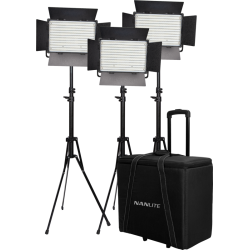 Nanlite 1200Sa Daylight Led Panel 3-Light Kit