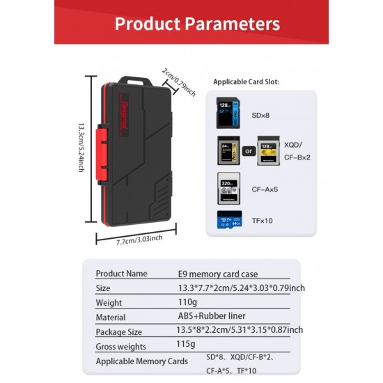 DESIONTAL MEMORY CARD & SD CARD STORAGE CASE