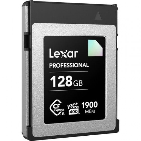 بطاقة LEXAR CFEXPRESS TYPE-B احترافية سعة 128 جيجابايت، سرعة قراءة تصل إلى 1900 ميجابايت/ثانية، سرعة كتابة تصل إلى 1700 ميجابايت/ثانية VPG 400 بطاقة LEXAR CFEXPRESS TYPE-B احترافية سعة 128 جيجابايت، سرعة قراءة تصل إلى 1900 ميجابايت/ثانية، سرعة كتابة تصل إلى 1700 ميجابايت/ثانية VPG 400
