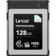 بطاقة LEXAR CFEXPRESS TYPE-B احترافية سعة 128 جيجابايت، سرعة قراءة تصل إلى 1900 ميجابايت/ثانية، سرعة كتابة تصل إلى 1700 ميجابايت/ثانية VPG 400 بطاقة LEXAR CFEXPRESS TYPE-B احترافية سعة 128 جيجابايت، سرعة قراءة تصل إلى 1900 ميجابايت/ثانية، سرعة كتابة تصل إلى 1700 ميجابايت/ثانية VPG 400