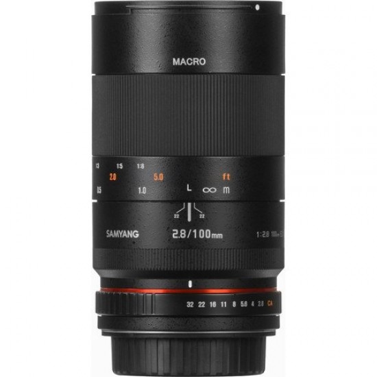 Samyang 100mm f/2.8 ED UMC Macro Lens for Fujifilm X