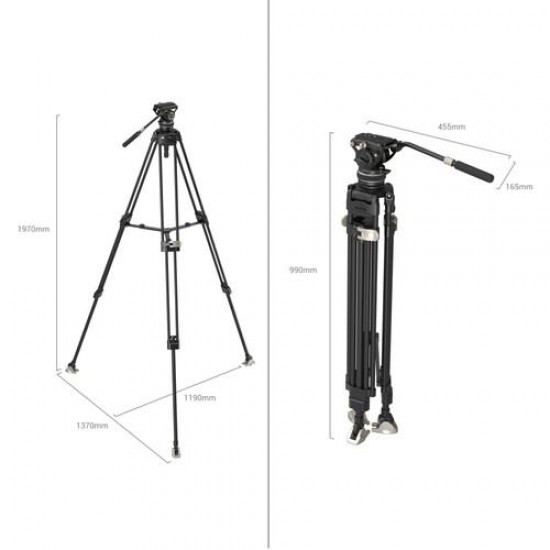 Smallrig FreeBlazer Carbon Fiber Tripod Kit 3989