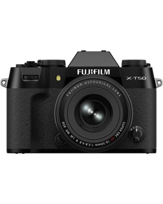 FUJIFILM X-T50 Mirrorless Camera with XF 16-50mm f/2.8-4.8 Lens (Black)