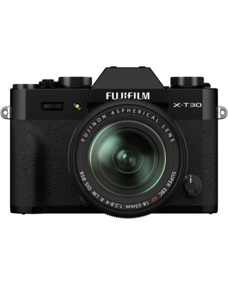 FUJIFILM X-T30 II Mirrorless Camera with 18-55mm Lens (BLACK)