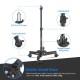 Neewer Heavy-Duty Light Stand with Casters, 2.4ft/0.72m Max Height