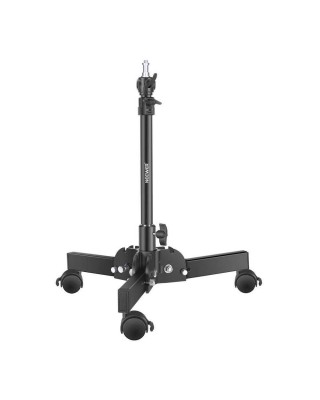 Neewer Heavy-Duty Light Stand with Casters, 2.4ft/0.72m Max Height