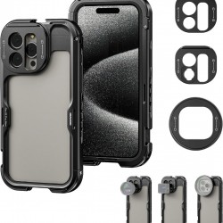 NEEWER PA043/PA044 حامل هاتف من الجيل الثاني لهاتف iPhone 15 Pro/Pro Max