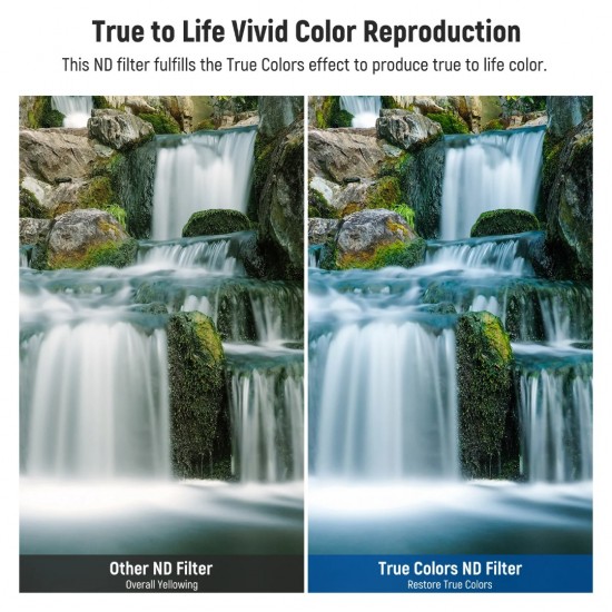 NEEWER MRC HD TRUE COLORS HARD STOP VND ND2-ND400 82MM NEEWER MRC HD TRUE COLORS HARD STOP VND ND2-ND400 82MM