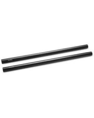 SmallRig 15mm Aluminum Rod (Pair, Black, 12")