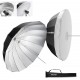 NEEWER NS1U Black/White 51'130cm Parabolic Reflective Umbrella with Diffuser