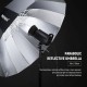 NEEWER NS1U Black/White 51'130cm Parabolic Reflective Umbrella with Diffuser