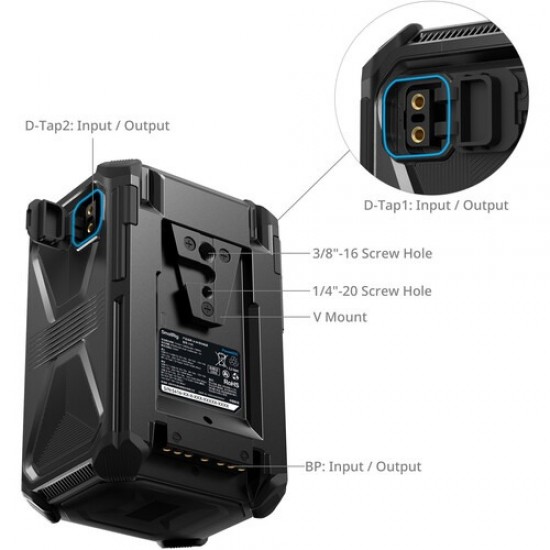 SmallRig X-Touch Smart Triple-Proof X99 Battery (99Wh, V-Mount)