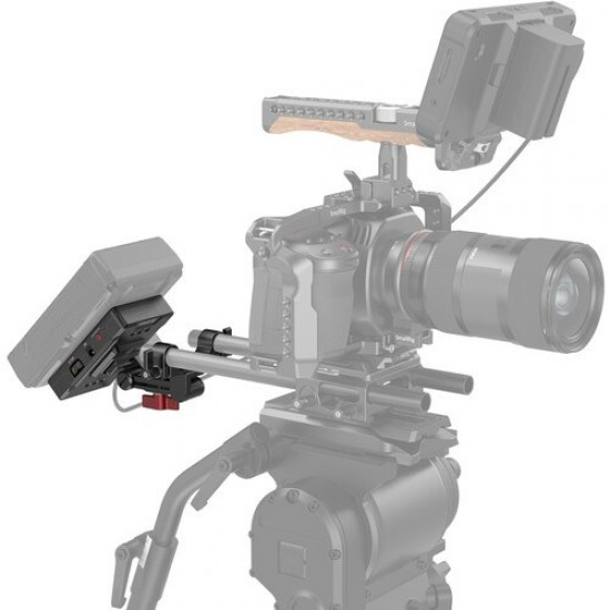 SmallRig V-Mount Battery Adapter Plate with Dual-Rod Clamp and Extension Arm SmallRig V-Mount Battery Adapter Plate with Dual-Rod Clamp and Extension Arm