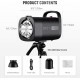 NEEWER S101-400W PRO GN65 Strobe Flash Monolight with Trigger