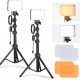 NEEWER BASICS BP66 2 Pack Bi-Color Video Light Panel Lighting Kit NEEWER BASICS BP66 2 Pack Bi-Color Video Light Panel Lighting Kit