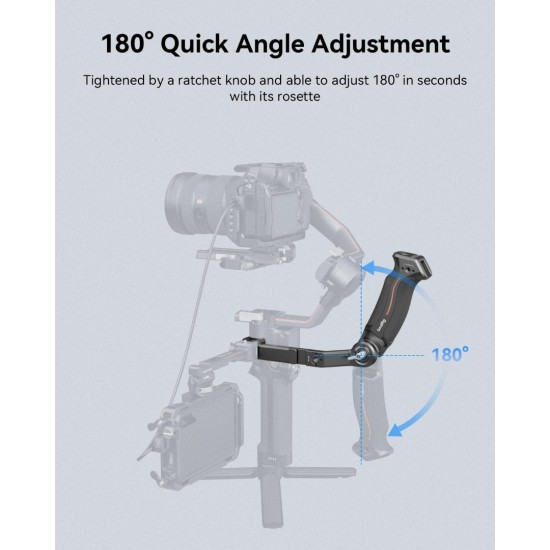 SmallRig Adjustable Handle Sling Handgrip for DJI RS 2 / RSC 2 / RS 3 / RS 3 Pro/RS 3 Mini Gimbal Handheld Stabilizer - 3028