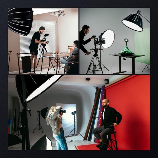 NEEWER 85CM DEEP PARABOLIC QUICK RELEASE SOFTBOX WITH HONEYCOMB GRID SF85Q NEEWER 85CM DEEP PARABOLIC QUICK RELEASE SOFTBOX WITH HONEYCOMB GRID SF85Q