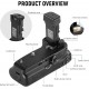 NEEWER BG-R10 Replacement Battery Grip for Canon EOS R5 R5C NEEWER BG-R10 Replacement Battery Grip for Canon EOS R5 R5C